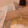 [Paquete de cuatro] Pulsera de amor con circonitas de cola de pez, regalo para novias, personalidad, nuevo diseño de nicho, regalo de graduación para estudiantes