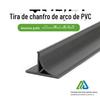 Tira de chanfradura de cimento, tira de chanfradura de concreto, tira de ângulo macho de PVC, tira de ângulo fêmea de PVC, perfil de PVC