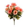 Crisantemo de la Longevidad de Estilo Europeo de 11 Cabezas Ramo Artificial para Mesa de Sala de Estar Flor Falsa Arreglo de Flores Secas Decoración de Flores de Seda Accesorios de Fotografía