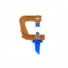 Serie de boquillas tipo tornillo, boquilla refractiva tipo G tipo tornillo, rueda pequeña giratoria tipo G 180 grados Rociador de riego agrícola refractivo