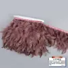Directo de fábrica pieza de rasgar fuego tela de plumas accesorios hechos a mano diy ropa falda plumas decorativas venta al por mayor