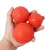 Amazon bola quente pet pet padrão de borracha bola sólida bola elástica pet toy ball