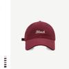 Gorra de Nuevo Estilo Cara Descubierta Primavera y Otoño para Mujer Bordado Tridimensional de Letra Top Suave Versátil Estudiante Casual Gorra de Béisbol de Moda para Hombre