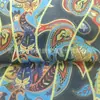 Tejido Georgette 50D Directo del Fabricante, Popular Estilo Primavera/Verano, Seda Artificial 63g Ligero No Transparente Tela para Vestido y Hanfu