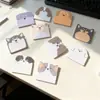 Animales de Dibujos Animados Transfronterizos, Notas Adhesivas Especiales Lindas y Tiernas, Bloc de Notas Creativos, Registros de Estudiantes, Gatos Adhesivos Fuertes