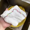 Paño de Limpieza Absorbente de Cocina Paño Doméstico Repelente al Aceite Arcoíris Paño de Cocina No Tejido Paño Fácil de Limpiar Toalla de Cocina