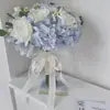 Ramo de Boda Novia Sosteniendo Foto de Boda Tulipán Certificado Flor Artificial Accesorios para Fotos Día de San Valentín Chino Estación Independiente