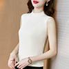 Regata Fashion Modal Gola Alta para Mulheres Usar por Dentro e por Fora, Conjunto Fashion Combinando, Sem Mangas Feminina Atacado