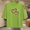 Comercio exterior transfronterizo ropa de maternidad, manga tres cuartos, hombro normal, estilo coreano versátil, camiseta holgada de cuello redondo, camiseta del Año del Dragón