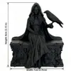 Figura de Corvo Rainha Impressa em 3D Artesanato Decorações para Casa de Feriado de Halloween Atacado Transfronteiriço