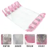 Fornecimento Exclusivo Transfronteiriço de Colchão Inflável Flutuante de Malha Rosa Lantejoula Estilo Ins, Pvc Espessado para Piscina de Praia Adulto Lazer Boia Aquática