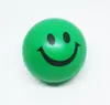 Un Gran Número de Pelotas de Esponja Sólida de PU de 6.3 cm, Pelota de Agarre con Cara Sonriente, Mini Pelota de Rehabilitación Hospitalaria