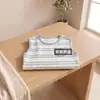 Roupas de Bebê Casuais Colete Estampado Camiseta Sem Manga Meninos Meninas Crianças Roupas de Verão para Bebês Verão