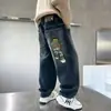 Pantalones Vaqueros para Niños, Estilos de Otoño e Invierno, Ropa Nueva de Otoño, Pantalones de Forro Polar para Niños Medianos y Grandes, Pantalones Largos para Niños, Venta al por Mayor y Dropshipping de Pantalones para Niños