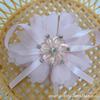 Flor de cristal pegajosa hecha a mano decoración de flor tridimensional accesorios para ropa accesorios accesorios