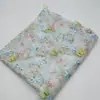 Tela de Bordado Floral de Malla Hecha a Mano con Hilo Multicolor Tela Bordada para Camisola Hanfu