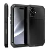 Adequado para iPhone 17 Case Tanque Três Provas Apple 17 Pro Anti-Queda, À Prova d'Água e Poeira Metal Completa Capa de Celular