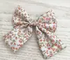 Pinza para el Cabello con Estampado de Otoño e Invierno Popular de Aliexpress para Niñas con Lazo Estilo Preppy Accesorios para el Cabello para Niños 5104