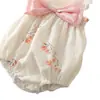 Ropa de bebé recién nacido, ropa de verano, mono de niña, verano, princesa fina, bordado, bolso bandolera con flores, ropa de pedo
