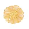 Acessórios DIY Flor Tridimensional Oca Multicamadas Flor de Ferro Flor Antiga Nupcial Hanfu Coroa de Fênix Material de Leque