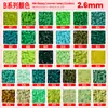 Mingchu Canetas 221 Pacote de Refil Colorido Feijão Amarelo Feijão Mard Mesma Cor 2,6 mm Pacote de Material de Fusão Pacote Artesanal Estoque