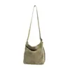 Bolso bandolera retro de mezclilla de nicho nuevo 2026, bolso de hombro deportivo unisex, mochila casual para viajes