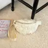 Bolsa de Peito Feminina com Flor de Rosa Doce e Fresca, Mini Bolsa de Cintura Estilosa e Fresca, Novo Acessório Transfronteiriço, Versátil e na Moda