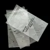 Sacos de Embalagem PE com Avisos Perfurados para Lojas de Roupas, Brindes Corporativos, Brinquedos, Acessórios para Celular, Sacos Transparentes de Plástico Autoadesivos