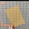 Hojas de Plástico de Forma de Ala A3 de Colores para Jardín de Infancia, Translúcidas y Transparentes, Hojas A4 Infantiles Hechas a Mano, Papel de Vidrio de Color Rígido para Luz y Sombra