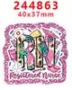 Novo Patch de Resina Acrílica 2025 Fundo Brilhante Gt-F-244238