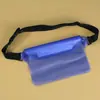 Riñonera Impermeable de PVC de Gran Capacidad Bolsa Impermeable para Cosméticos para Rafting al Aire Libre Natación Manantial Caliente Teléfono Móvil Impermeable Multi-Sellado