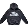 Sudadera de Estilo Oscuro Europeo y Americano Otoño 2026 Sudadera con Capucha Unisex Pareja Gótica Harajuku Y2K Holgada Ins Tendencia Sudadera