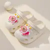 Sandalias para niño de suela blanda de EVA, zuecos infantiles de dibujos animados para exteriores con suela gruesa antideslizante para verano