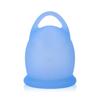 Copa Menstrual de Silicona con Anillo de Tirar Transfronteriza Amazon Copa Menstrual Mujeres Menstrual Natación Copa Lunar Limpiador