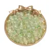 Cuentas de Vidrio Dorado Mate de 10 mm Hielo de Vidrio Cuentas Manchadas con Tinta Transparente Cuentas Sueltas Material Hecho a Mano para Manualidades Accesorios para Joyería