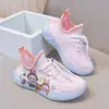 Zapatos Infantiles 2026 Nuevos Tenis de Dibujos Animados de Primavera para Niños, Zapatos Casuales de Malla de Princesa, Zapatos Yeezy