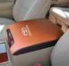 Adecuado para 08-20 Toyota Land Cruiser Cubierta de Caja del Reposabrazos Central Cubierta de Cuero Protectora para la Caja del Reposabrazos Cubierta de la Caja del Reposabrazos