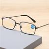 Lentes para Presbicia con Luz Anti-azul para Hombre Progresivos Multifocales de Doble Propósito para Presbicia para Mediana Edad y Ancianos
