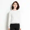 Suéter de Cuello Redondo para Mujer, Suéter de Punto Pulóver para Otoño e Invierno, Prenda Base para Mujer, Suéter Transfronterizo, Top de Punto, Camisa Base