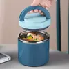 Fiambrera de Acero Inoxidable Engrosada Transfronteriza Fiambrera Aislada con Tapa Fiambrera para Estudiantes Fiambrera para Trabajador Cubo de Almuerzo Portátil