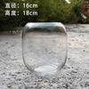 Botella Ecológica Micro-Paisaje Peces Acuario Pequeño Peces y Camarones Paisajismo de Escritorio DIY Regalo Creativo Acuario Ecológico