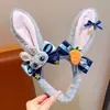 Parque de Atracciones Sombrero de Madre Judy Conejo Policía cos Sombrero de Dibujos Animados Sombrero de Copa para Niños Diadema Accesorios para el Cabello de Orejas de Conejo Mujeres