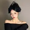 Diadema de alas Lolita, tocado de ángel oscuro gótico, accesorio para el cabello, estilo punk, accesorio de cosplay, subcultura