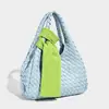 Bolso Tejido Hecho a Mano de Alta Gama con Diseño de Nicho 2026 Primavera Nueva Moda Bolso de Mano Tote de Gran Capacidad