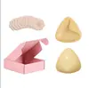 Almofadas de sutiã de gel duplo injetado espessas adesivos para mamilos de verão resfriamento à prova de suor anti-mamilo invisíveis para seios grandes faz com que pareçam menores reunindo