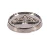Hebilla Decorativa Larga de 13 mm Redonda Flor para Zapato Ropa Equipaje Hebilla para Zapato Hebilla de Aguja Accesorios Accesorios con Signo de Pie Salida de Fábrica