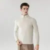 Sudadera Deportiva de Media Cremallera de Manga Larga con Cuello Alto para Hombre de Primavera Jersey Dijia Top para Exteriores