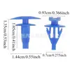 Clips para Tiras de Sellado de Coche, Sujetadores para Tiras de Sellado, Clips para Tiras de Sellado Traseras de Puerta, Clips de Sujeción de Plástico Universales para Coches