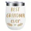 Fábrica Creativa en stock Taza Aislada Forma de Cáscara de Huevo 6oz/12oz Alto Valor de Color Simple Doble Capa Acero Inoxidable Frío Copa para Vino Tinto