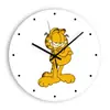 Reloj de dibujos animados lindo de Garfield moda sala de estar reloj personalizado creativo habitación infantil dormitorio del hogar reloj de pared